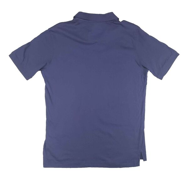 Robert Graham Archie Polo Shirt The Player Mens‎ Medium Blue Embroidered Skull - Picture 2 of 5